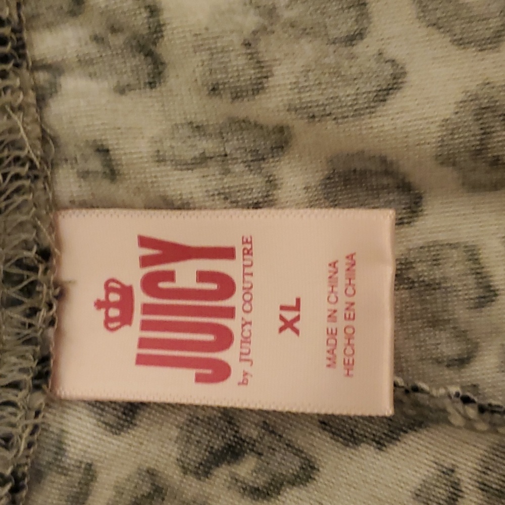 Juicy by Juice Couture Pajama Shorts sz XL - Picture 6 of 9